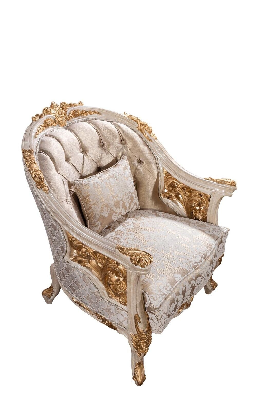 (Sessel), Sitzer In Sessel Polster Textil Polster Couchen Sessel Made Designer Couch 1 Sitz JVmoebel Europe