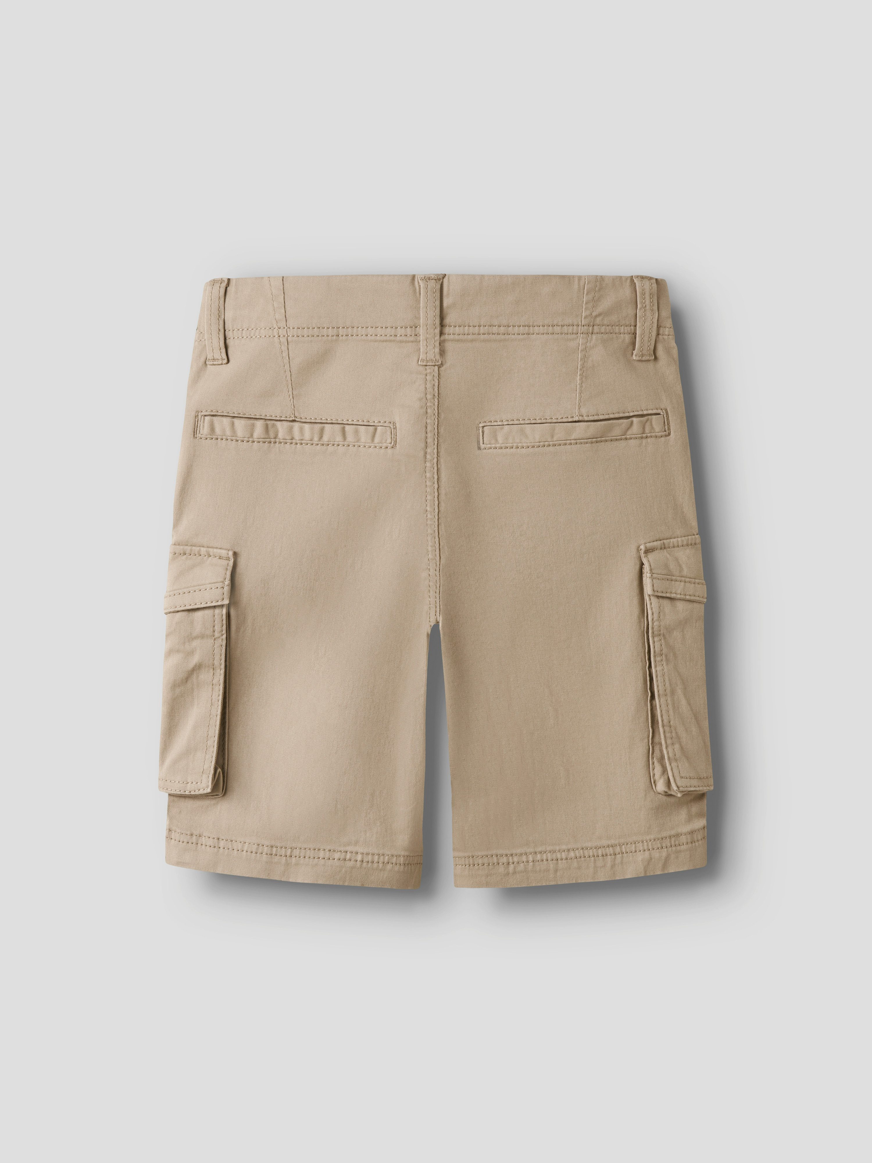 Name It Cargobermudas NKMRYAN REG TWI L SHORTS 6776-BA NOOS Baumwollmischung, Stretch, Cargotaschen