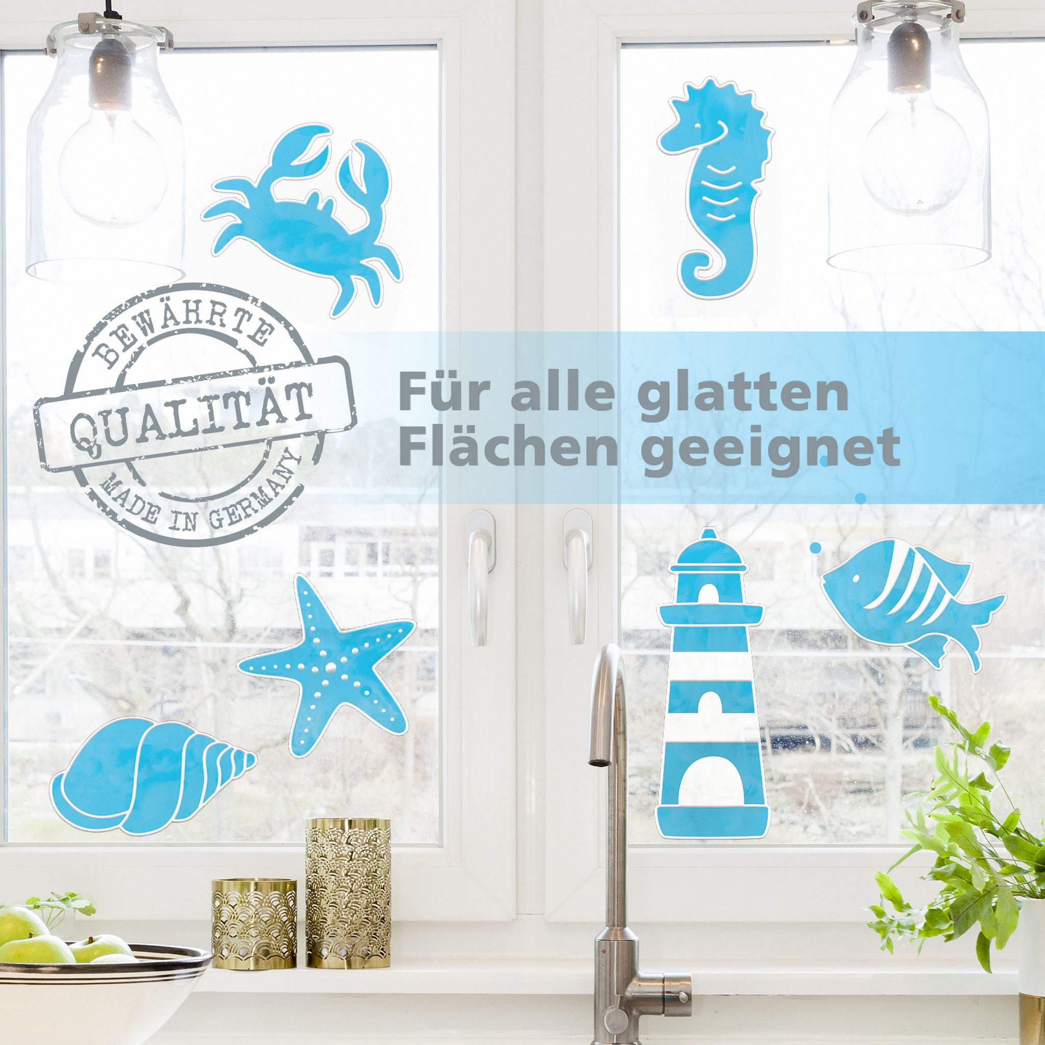 Viva Decor Fensterbild ViVA DECOR Window Color KONTUR 80ml, Silber