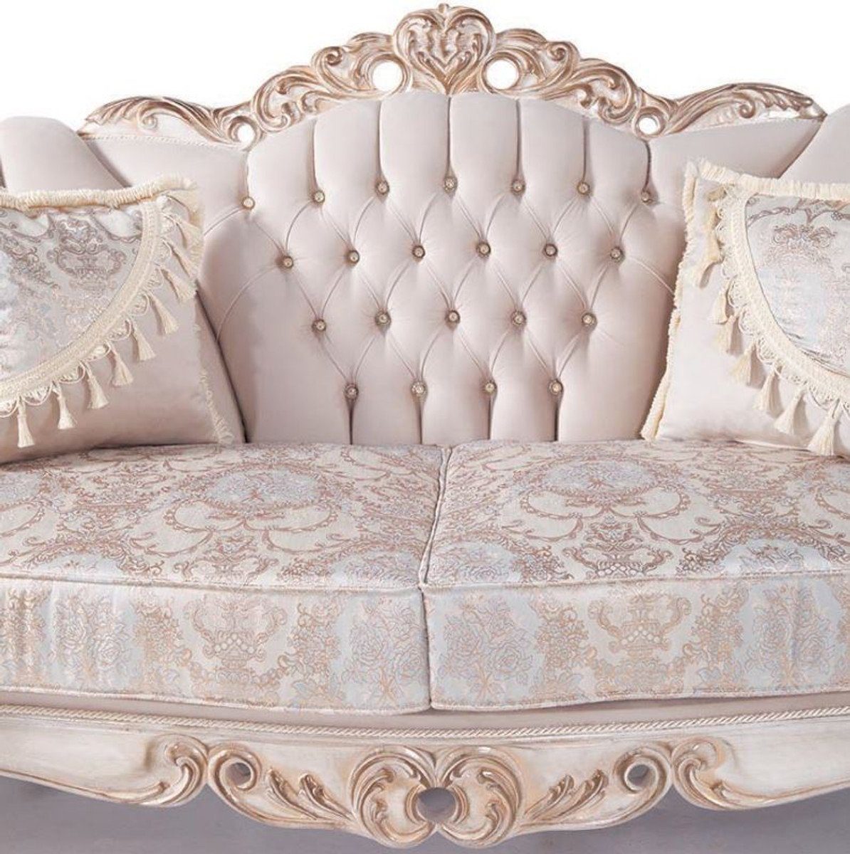 Casa Padrino Sofa Luxus Barock Wohnzimmer günstig online kaufen