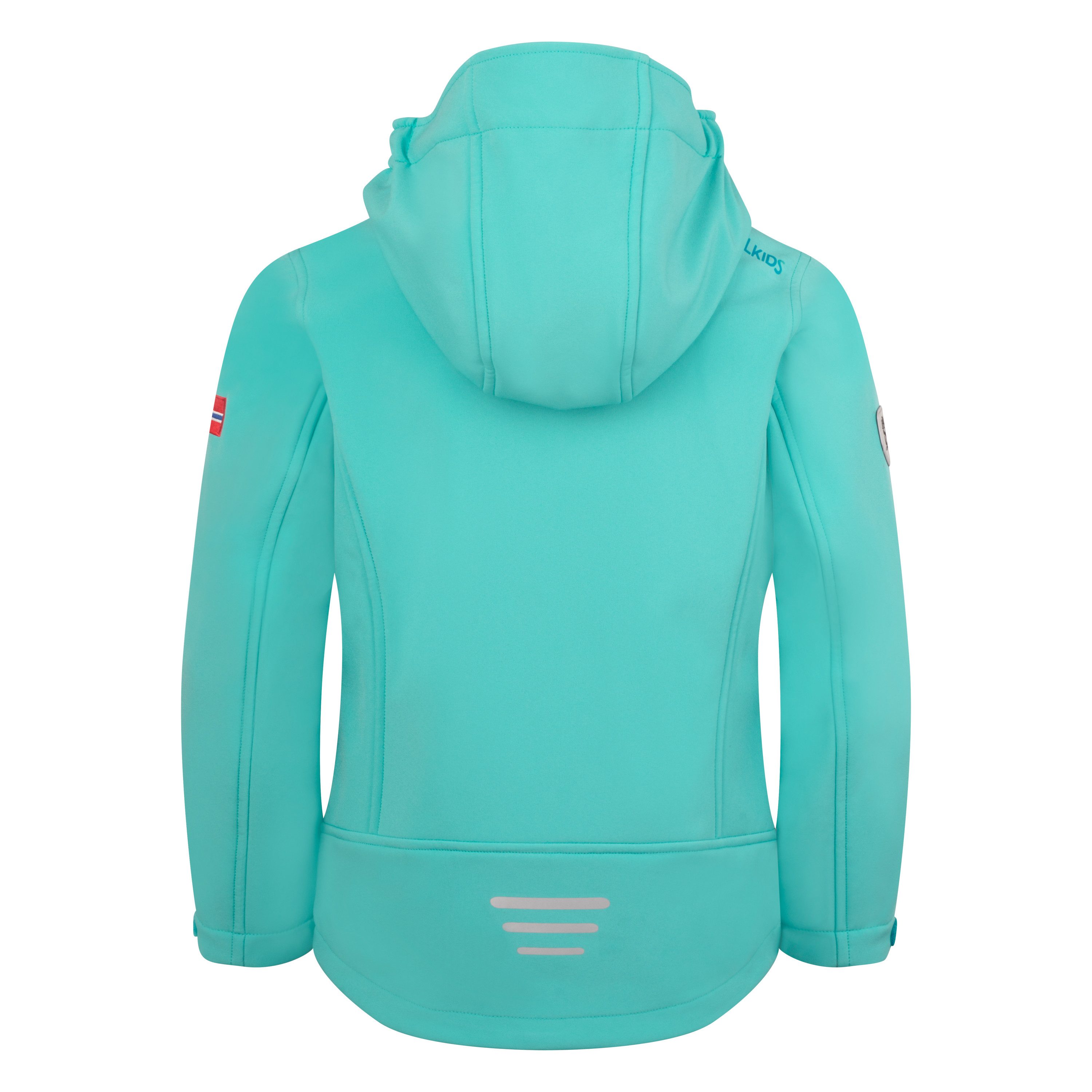 TROLLKIDS Softshelljacke Girls Trollfjord Jacket winddicht, wärmeisolierend, wasserabweisend, windabweisend
