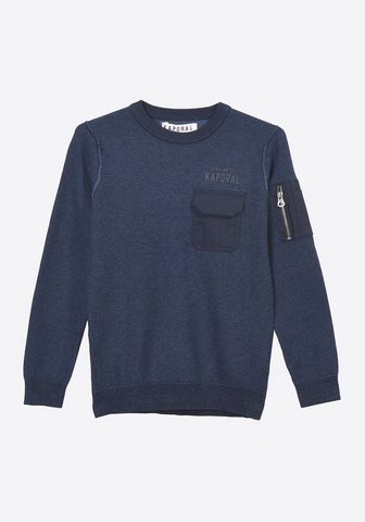 Пуловер с praktischer карман