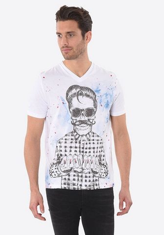 KAPORAL Футболка с Totenkopf-Print »Hopr...