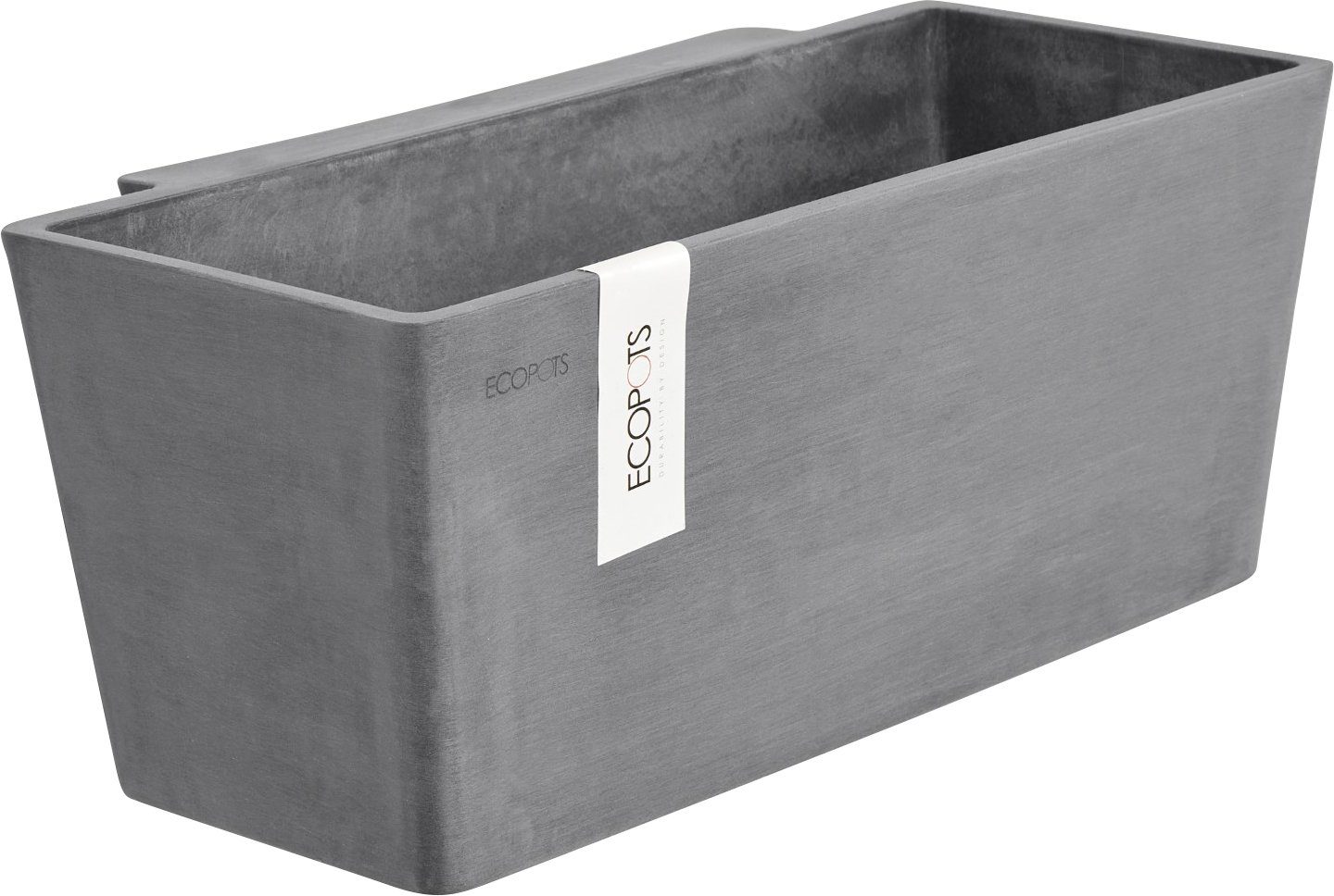 ECOPOTS Blumentopf MANHATTAN M Grey, BxTxH: cm 17,2x17,515