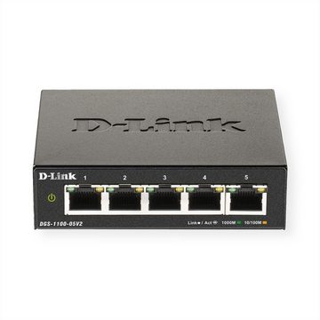 D-Link DGS-1100-05V2 Gigabit Smart Managed Switches Netzwerk-Switch