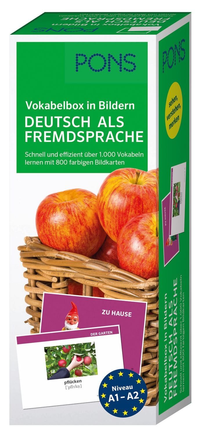 PONS Vokabelbox in Bildern Deutsch als Fremdsprache / diverse