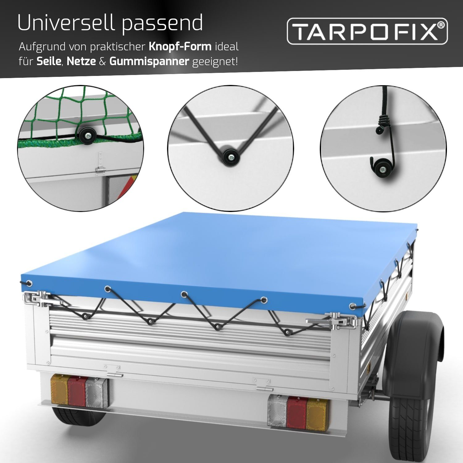  Tarpofix® Bâche protection plate 257,5 x 134,5 x 8 cm