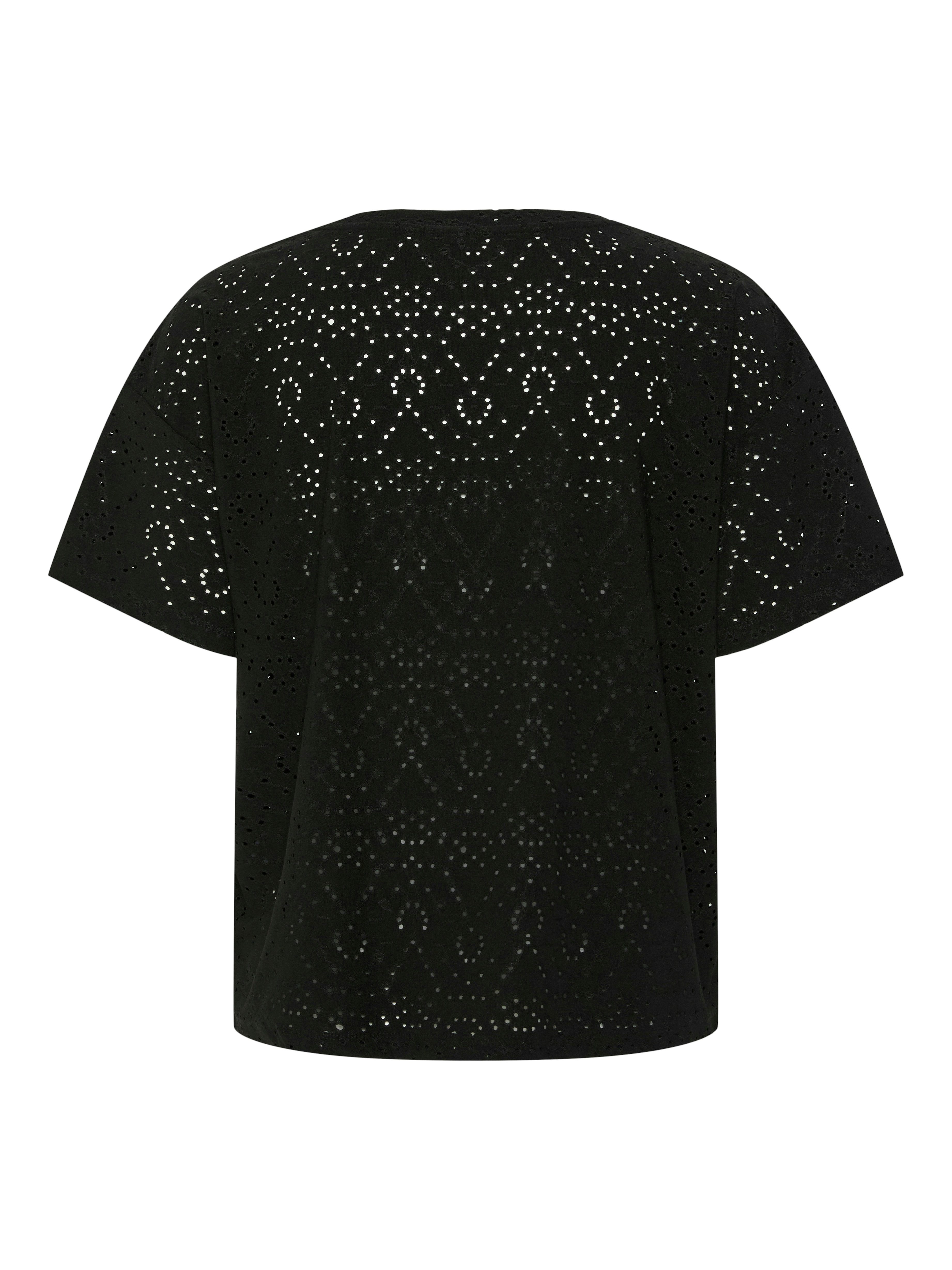 pieces Kurzarmshirt PCABBY SS BROD ANG günstig online kaufen