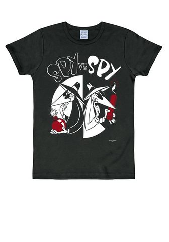 LOGOSHIRT Футболка с witzigem узор »Spy vs...