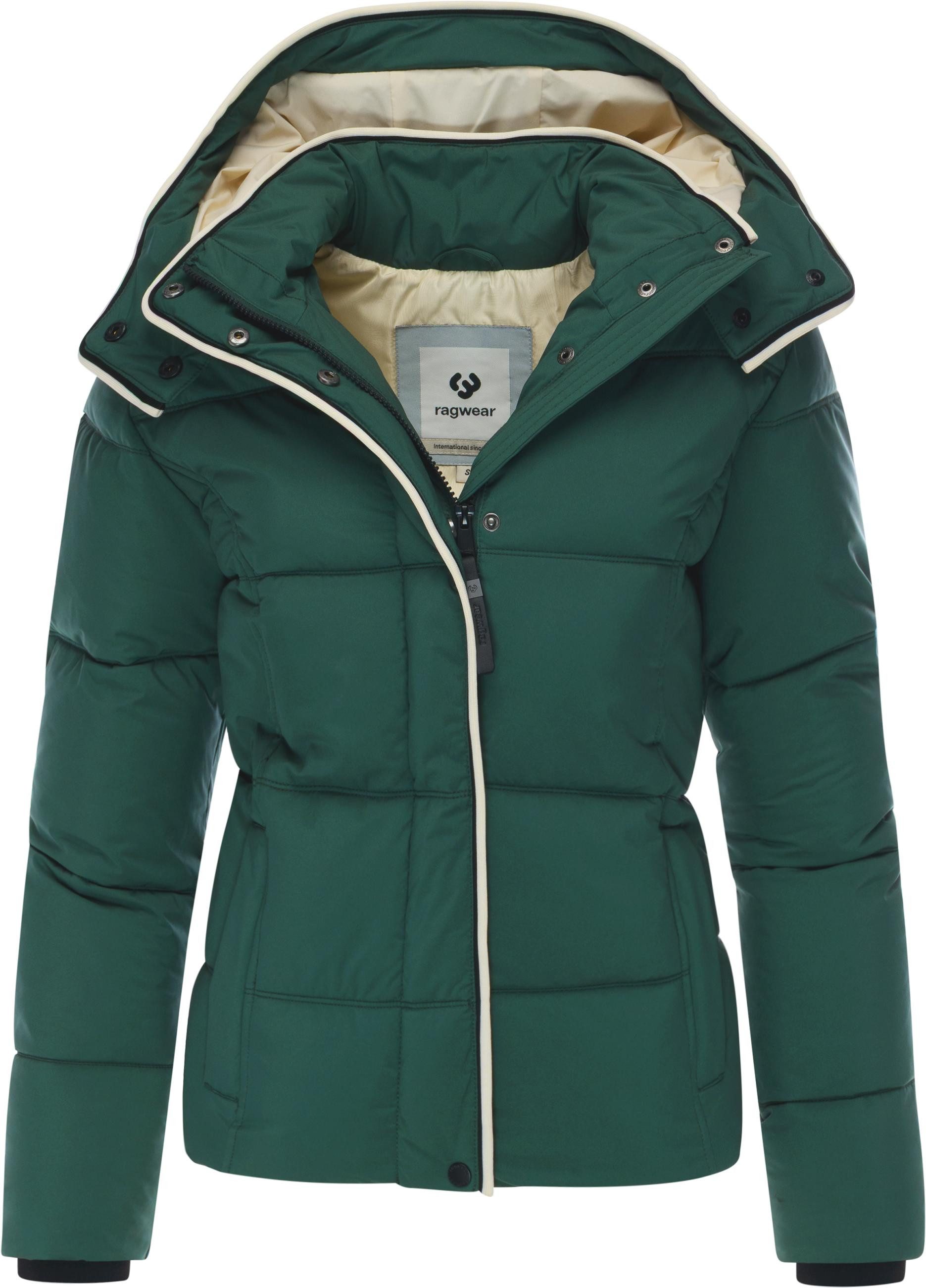Ragwear Winterjacke Gleama YOUMODO Wasserdichte Damen Steppjacke mit abnehmbarer Kapuze