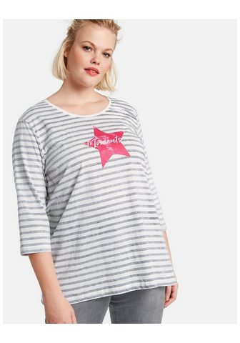 SAMOON Футболка 3/4 рукава с круглым вырезом ...