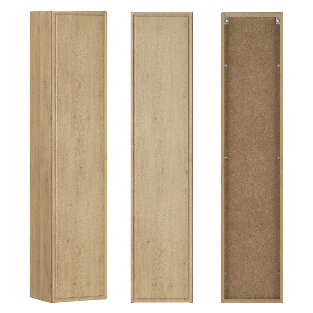 Lomadox Hochschrank TEMUCO-56-CREMONA 30 cm breit in Eiche – Bild 4 von 5