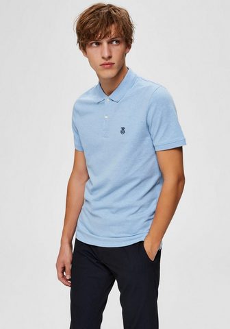 SELECTED HOMME Кофта-поло »ARO EMBROIDERY POLO&...