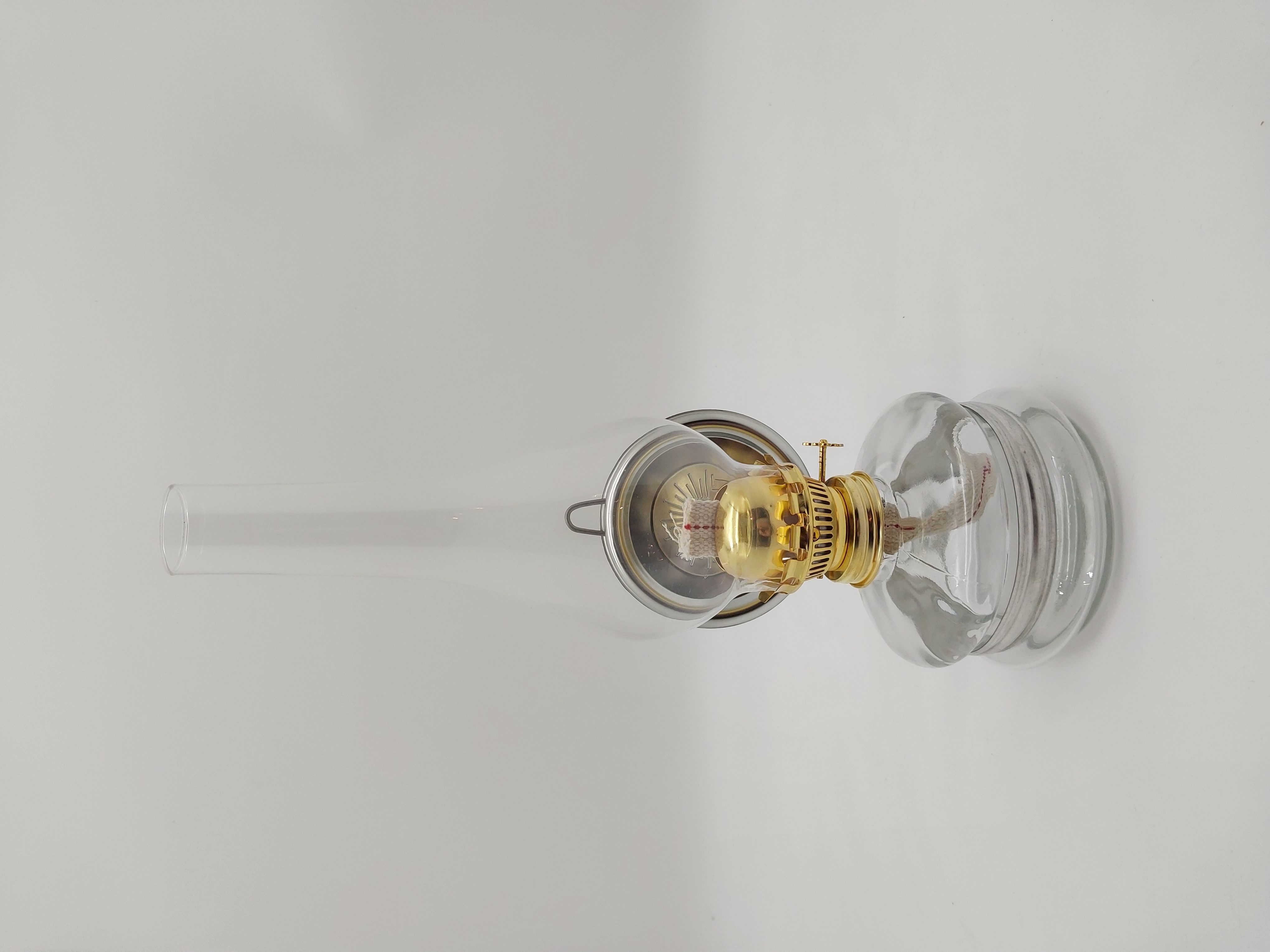Roland Germany Tageslichtlampe PETROLEUMLAMPE MODERN FARBLOS 33,5 cm