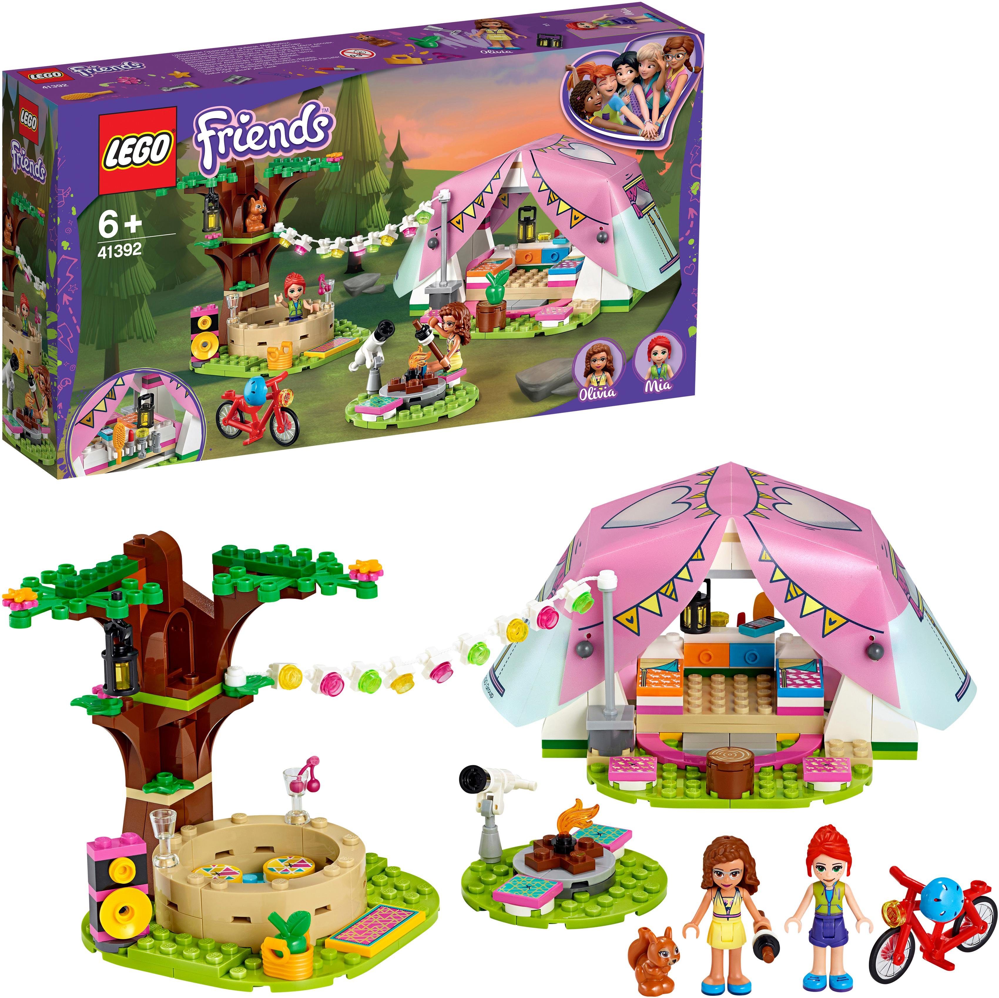Image of LEGO 41392 Camping in Heartlake City Bausatz, Mehrfarbig