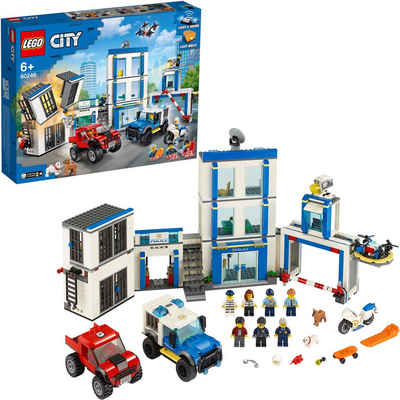 LEGO® Konstruktionsspielsteine »Polizeistation (60246), LEGO® City«, (743 St)