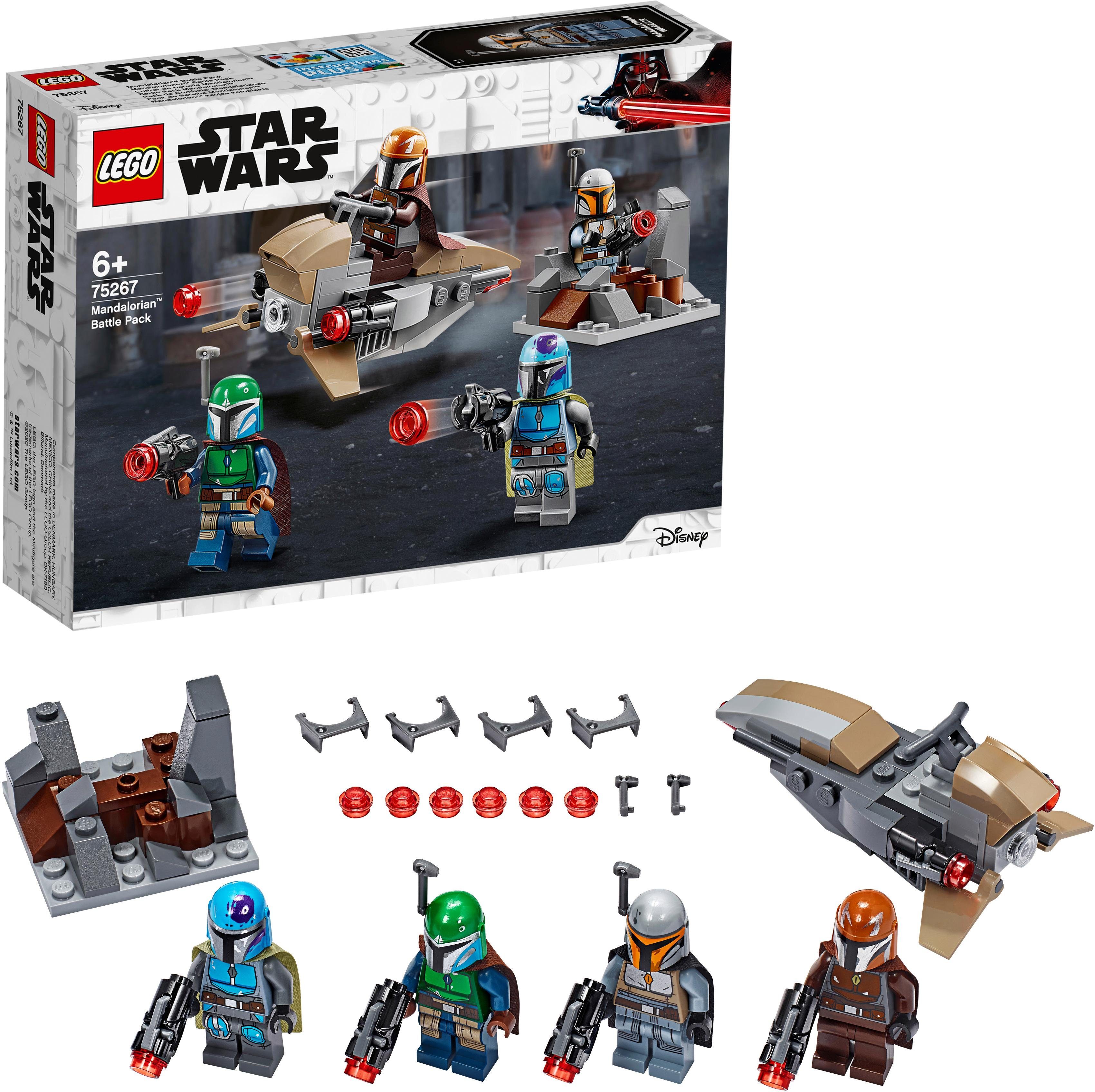 Image of LEGO® Konstruktionsspielsteine »Mandalorianer™ Battle Pack (75267), LEGO® Star Wars™«, (102 St)