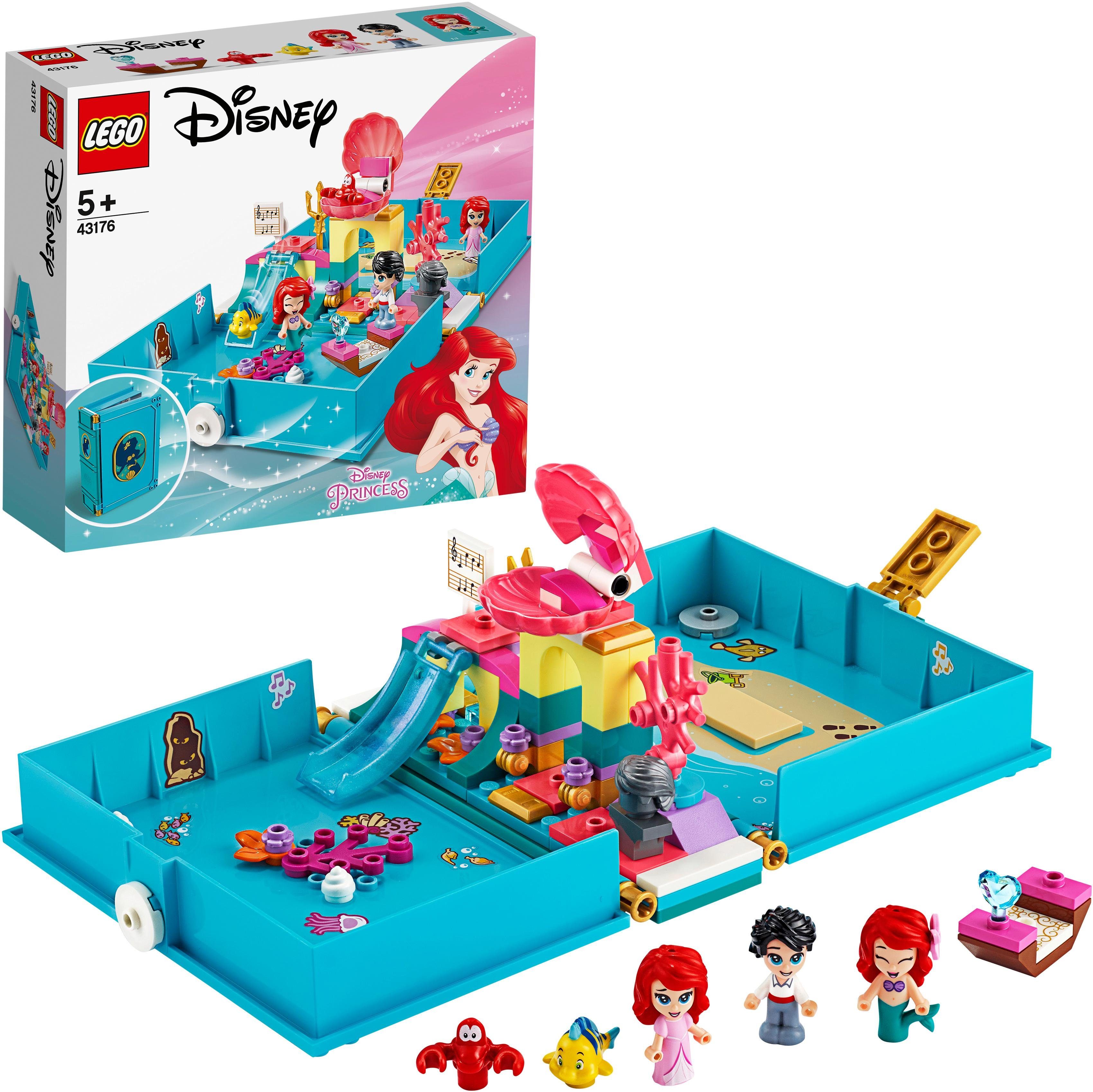 Image of LEGO 43176 Arielles Märchenbuch Bausatz, Mehrfarbig