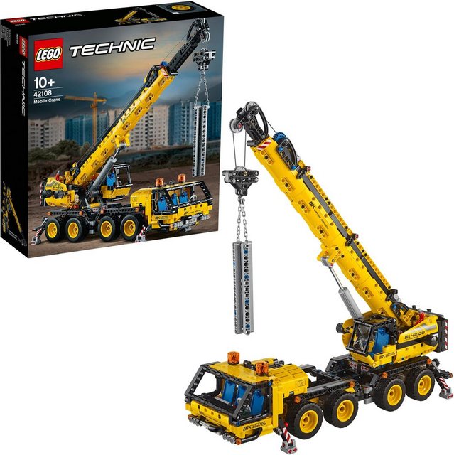 Image of LEGO® Konstruktionsspielsteine »Kran-LKW (42108), LEGO® Technic«, (1292 St), Made in Europe