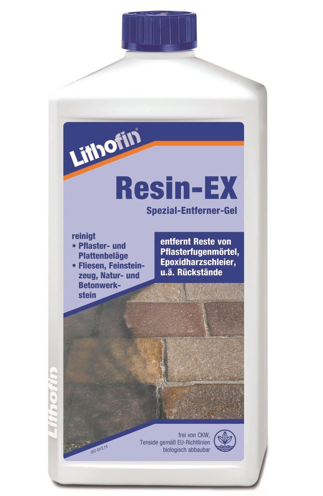 Lithofin LITHOFIN Resin Ex Spezial Entferner Gel 1 Kg Naturstein-Reiniger