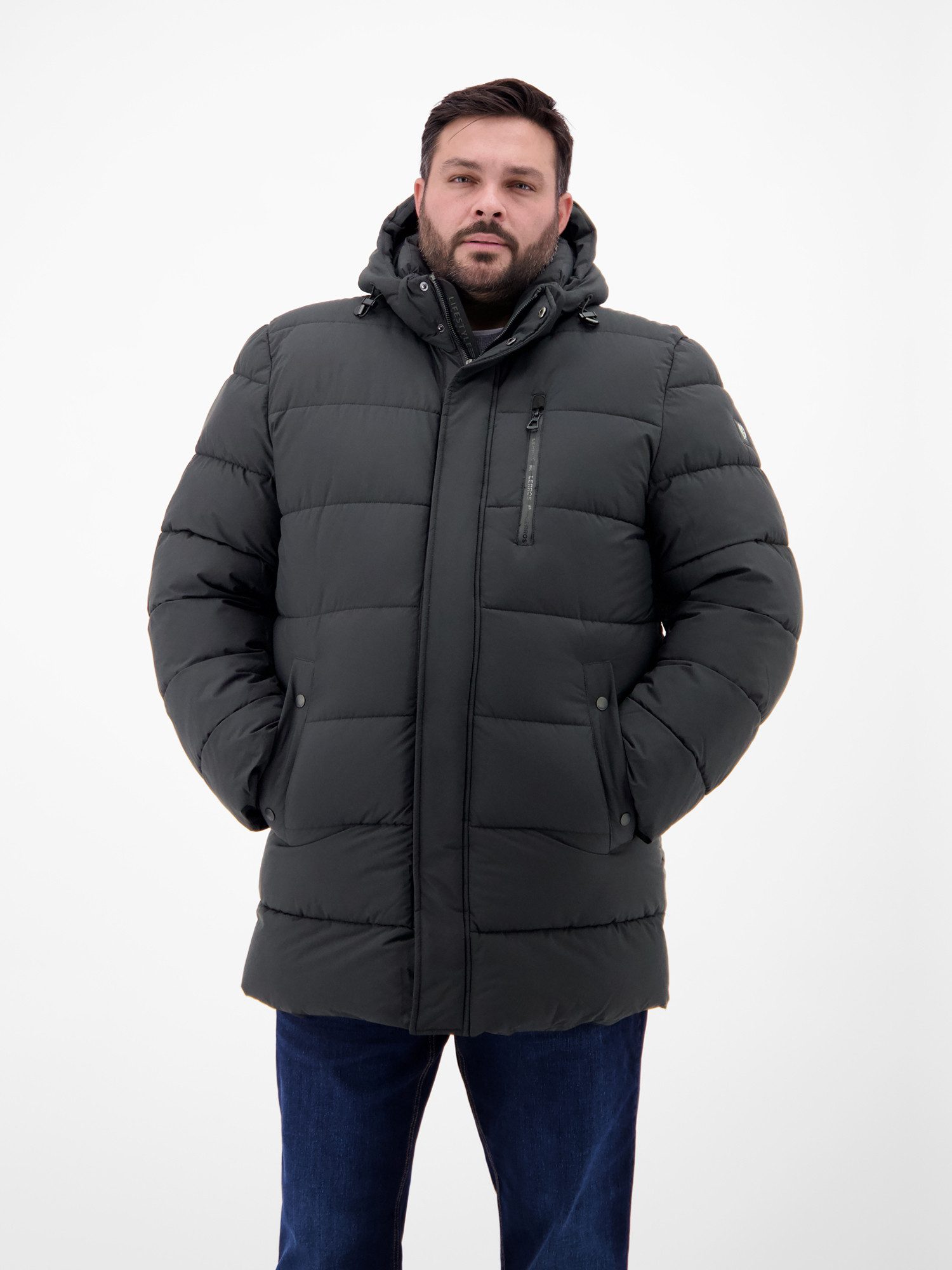LERROS Winterjacke LERROS Herren Steppjacke in Großen Größen Wasser- und wi günstig online kaufen