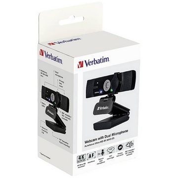 Verbatim Webcam (Klemm-Halterung, Standfuß)