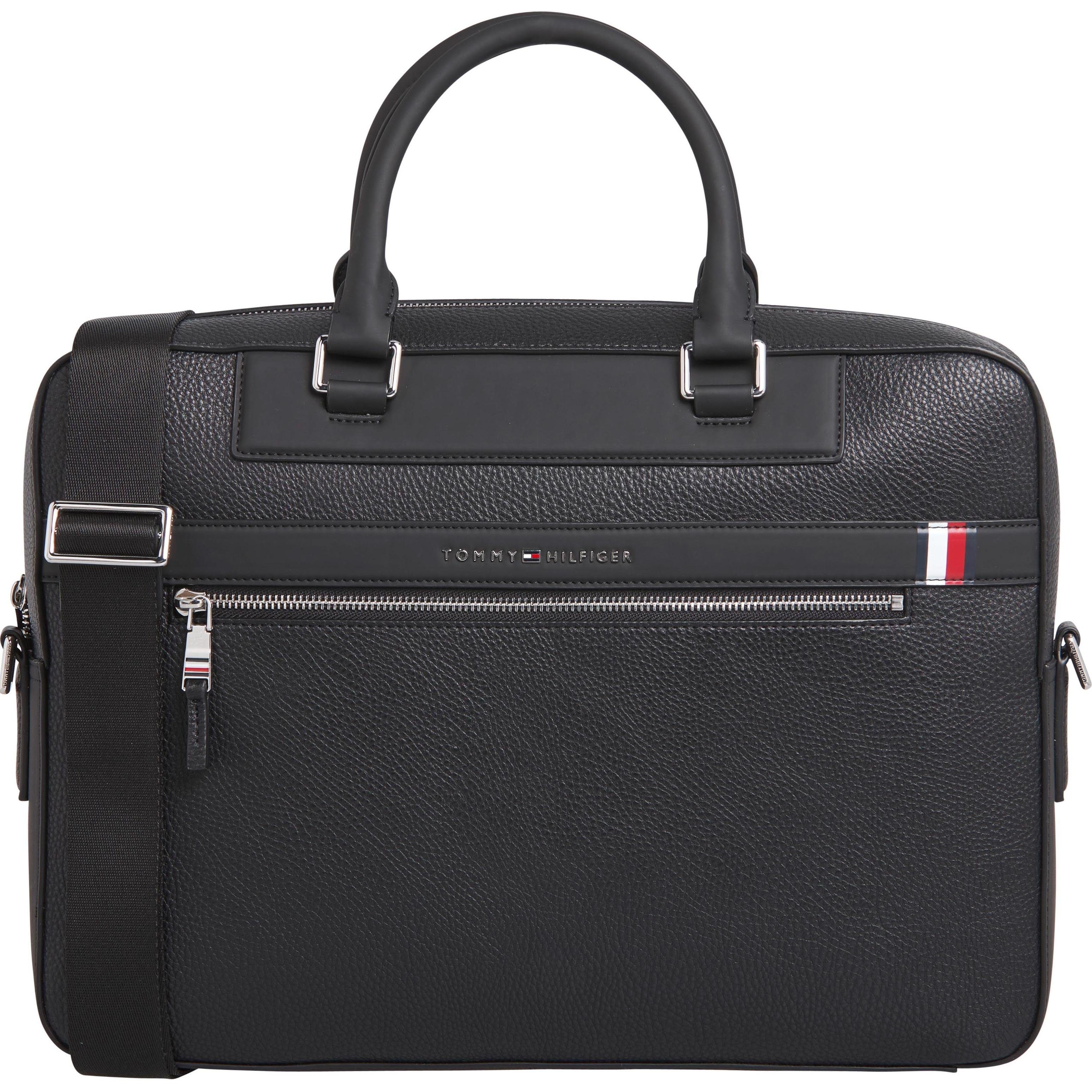 TOMMY HILFIGER Messenger Bag »TH DOWNTOWN COMPUTER BAG«, mit