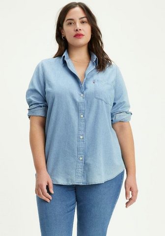 LEVI'S PLUS Levi's® Plus джинсовая блузка &raq...