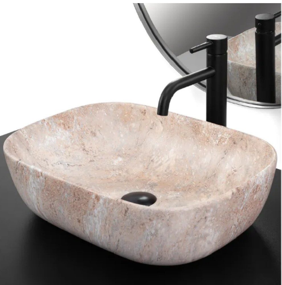 GTM Design Aufsatzwaschbecken BELINDA Modern Waschbeckenm günstig online kaufen
