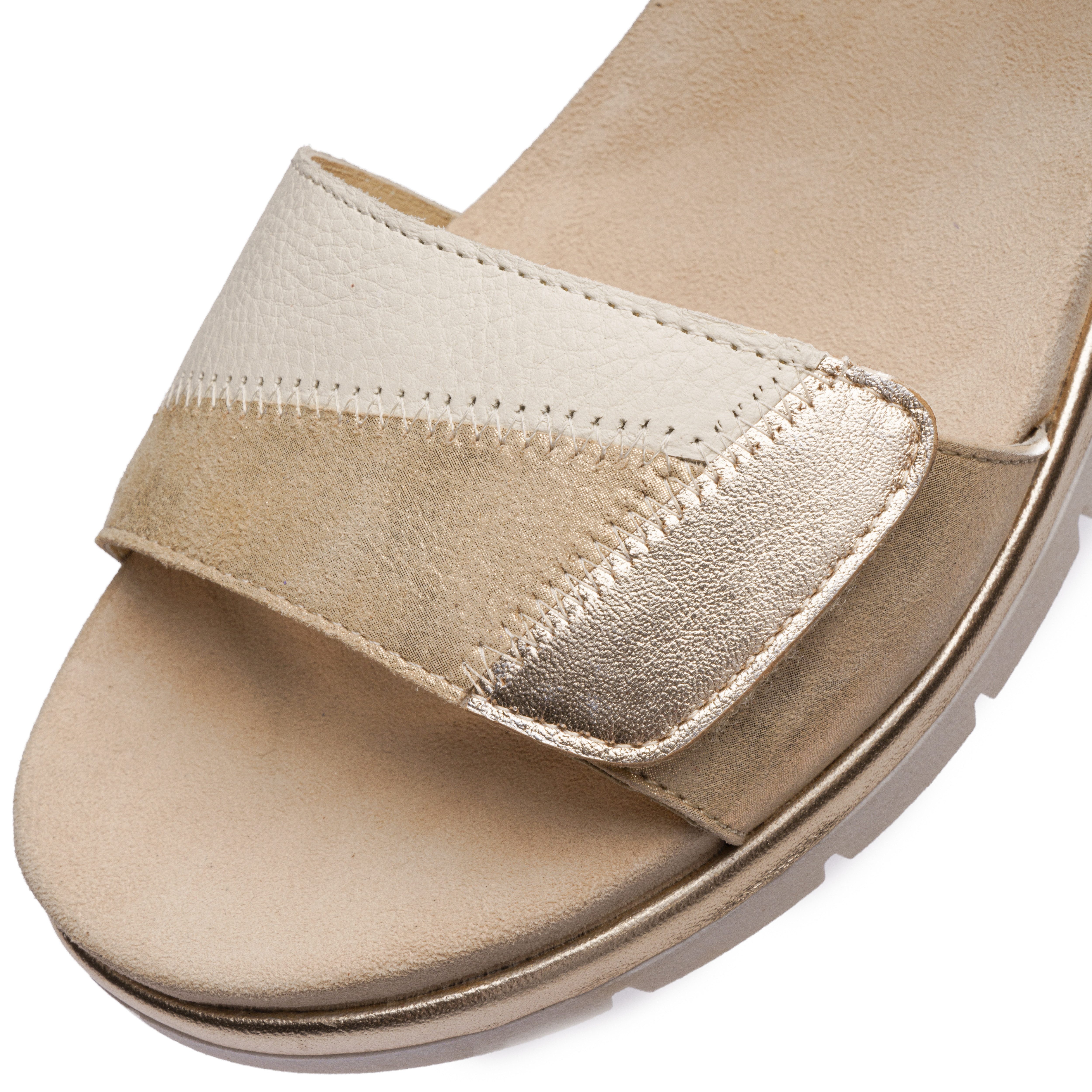 Ara CAMBRIDGE Keilsandalette Keilabsatz, Riemchensandale mit Klettverschlüsse, G-Weite