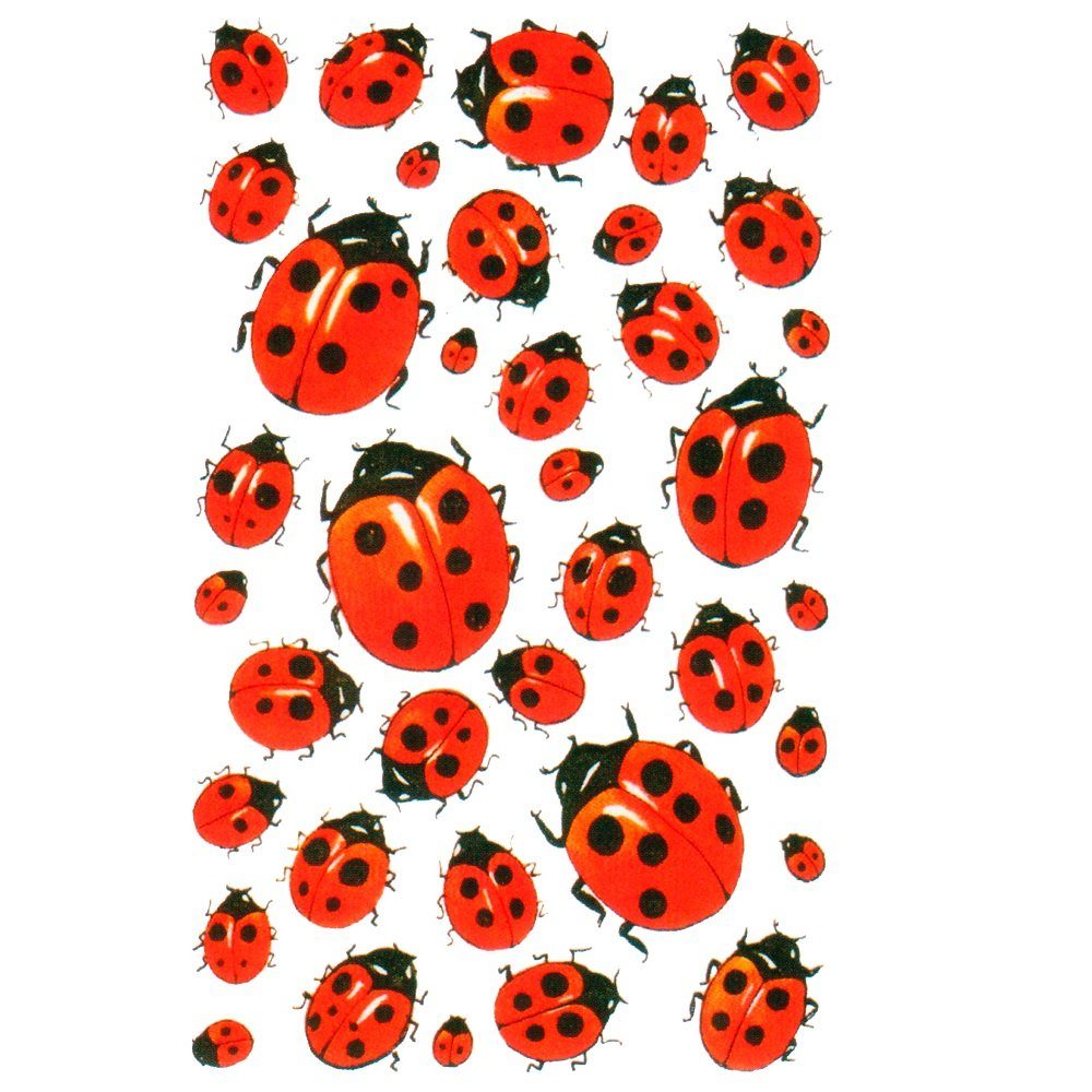 TimeTEX Sticker Belobigungs-Aufkleber "Marienkäfer", 228 Stück, (228-tlg)