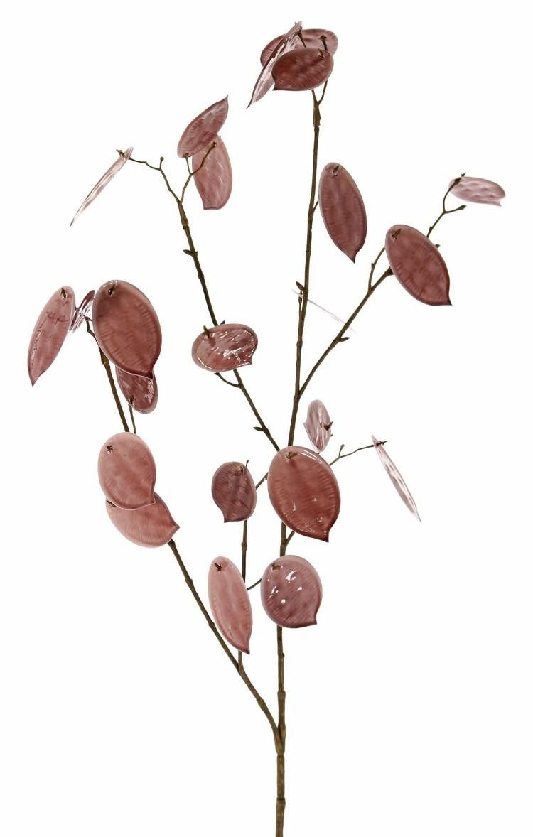 Kunstzweig Kunst Zweig Lunaria LOUDIAS, Mauve, 90cm Silberblatt, artplants, Höhe 90.0 cm