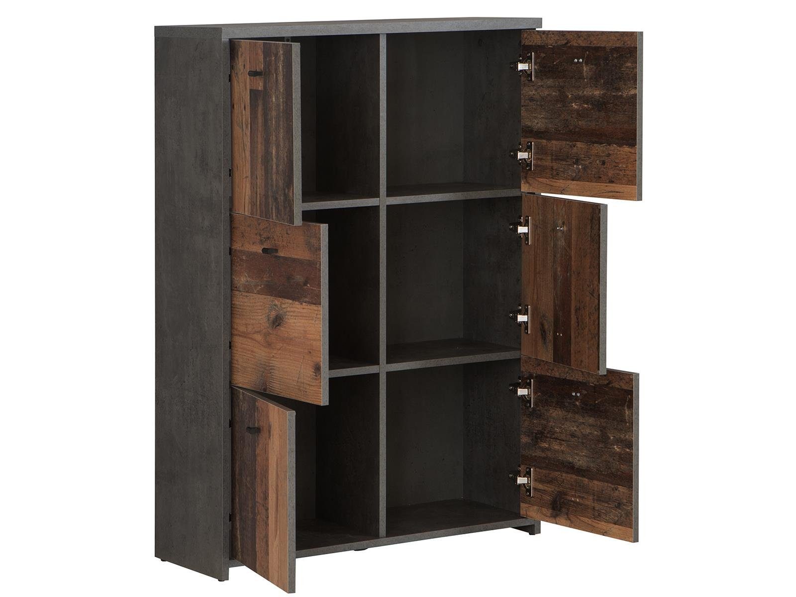 freiraum Kommode Burg, 77.2 x 112.7 x 29.6 cm (B/H/T)