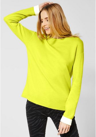 STREET ONE Пуловер с круглым вырезом