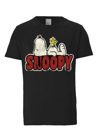 LOGOSHIRT Футболка с Snoopy и Woodstock-Frontpri...