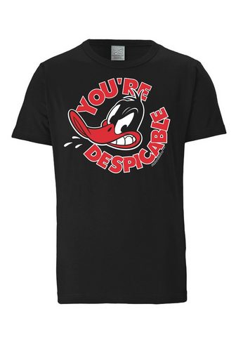 LOGOSHIRT Футболка с Daffy Duck-Frontprint