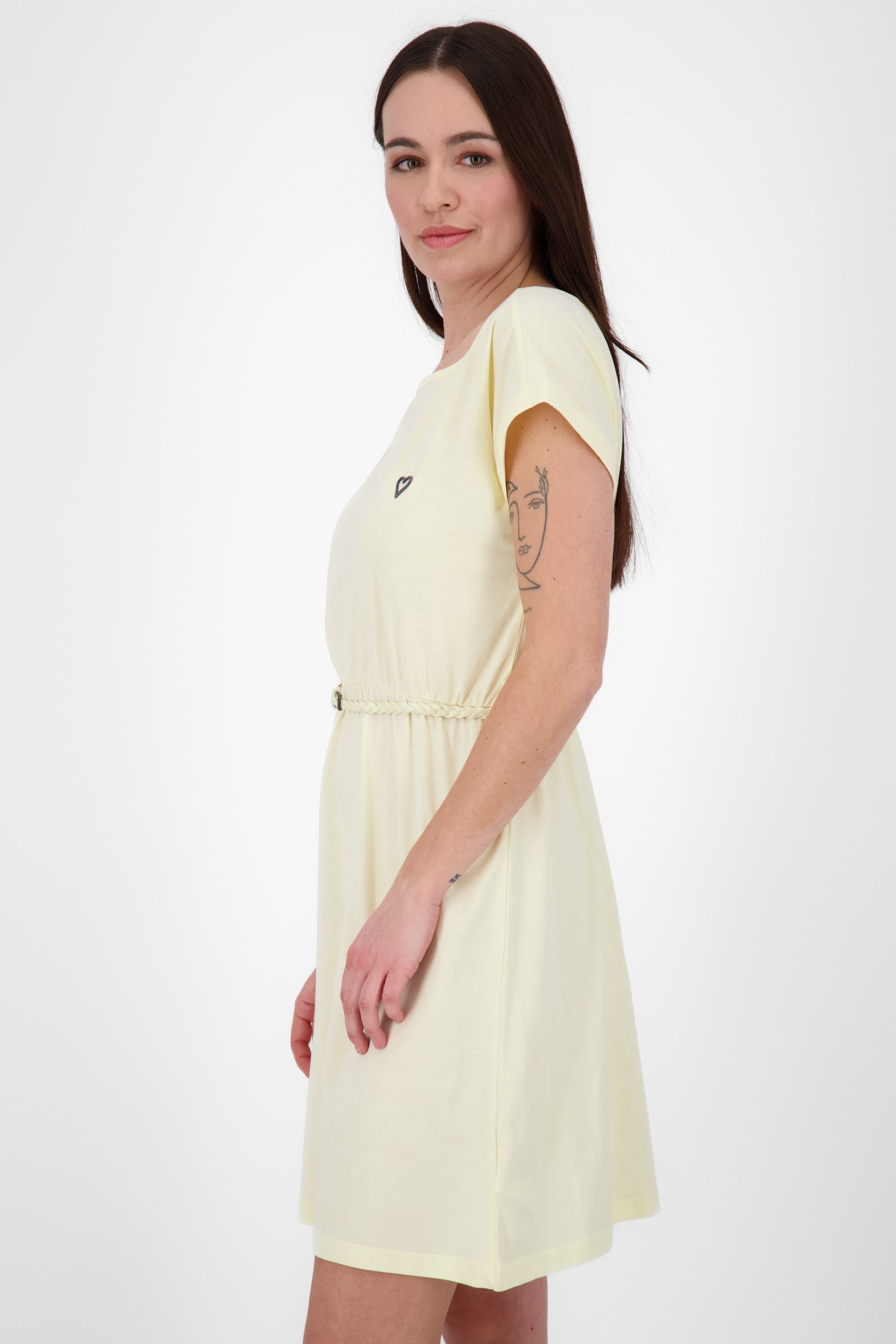 Alife & Kickin Blusenkleid Sommerkleid, Damen NoraAK butter Dress Kleid