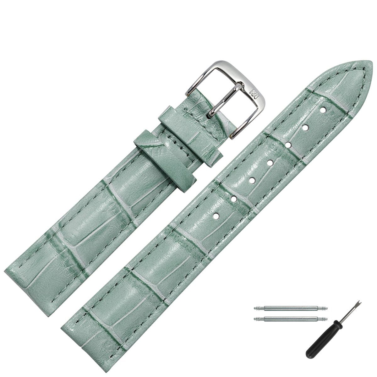 Marburger Cinturino Orologio 20 Mm In Acciaio Inossidabile Argento – Con Set Di Attrezzi Per Montaggio - 4
