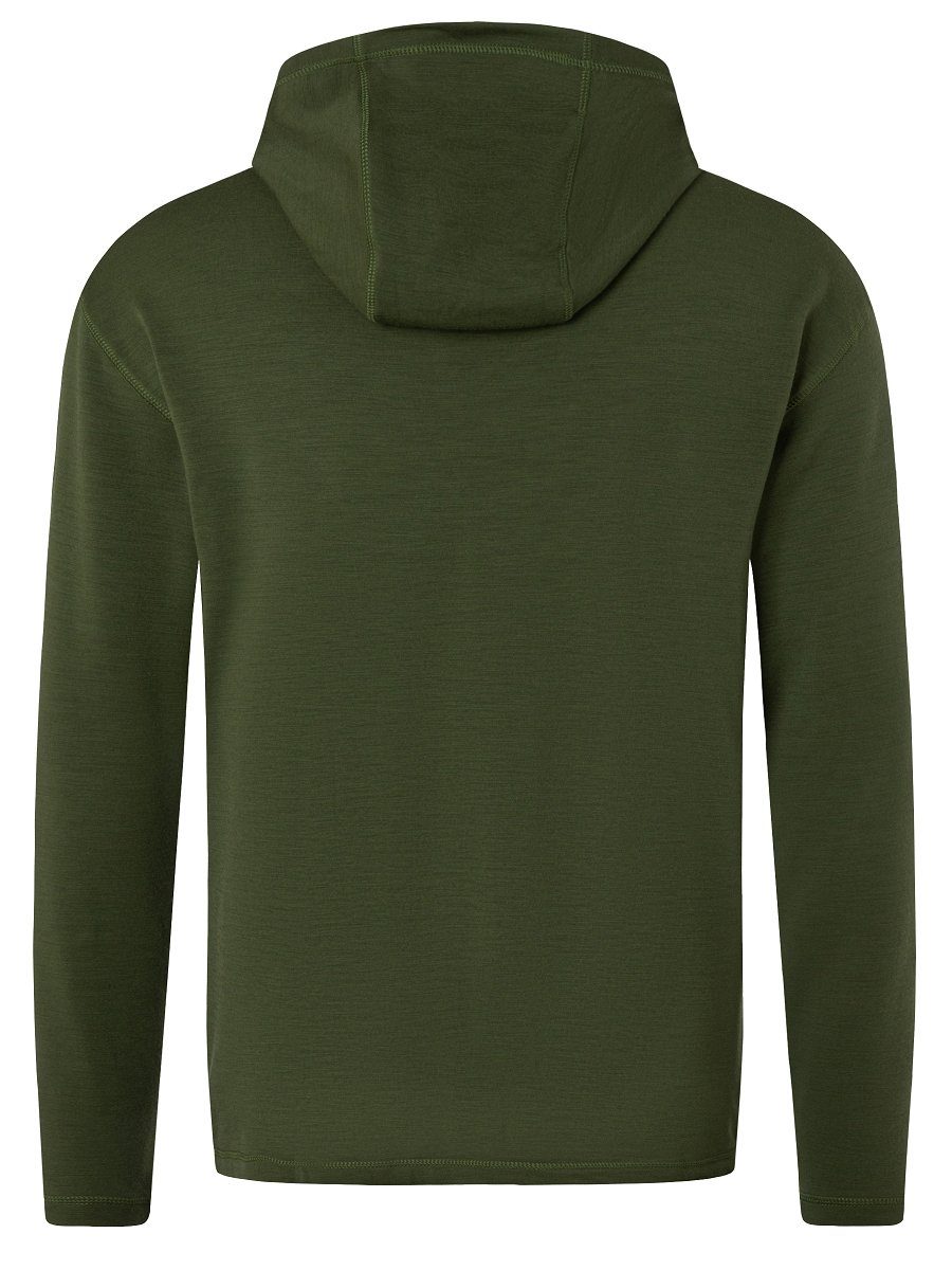 SUPER.NATURAL Hoodie Merino Hoodie M ALPINE ACTIVE HOODIE funktioneller Merino-Materialmix