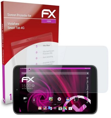 atFoliX Schutzfolie Panzerglasfolie für Vodafone Smart Tab 4G, Ultradünn und superhart