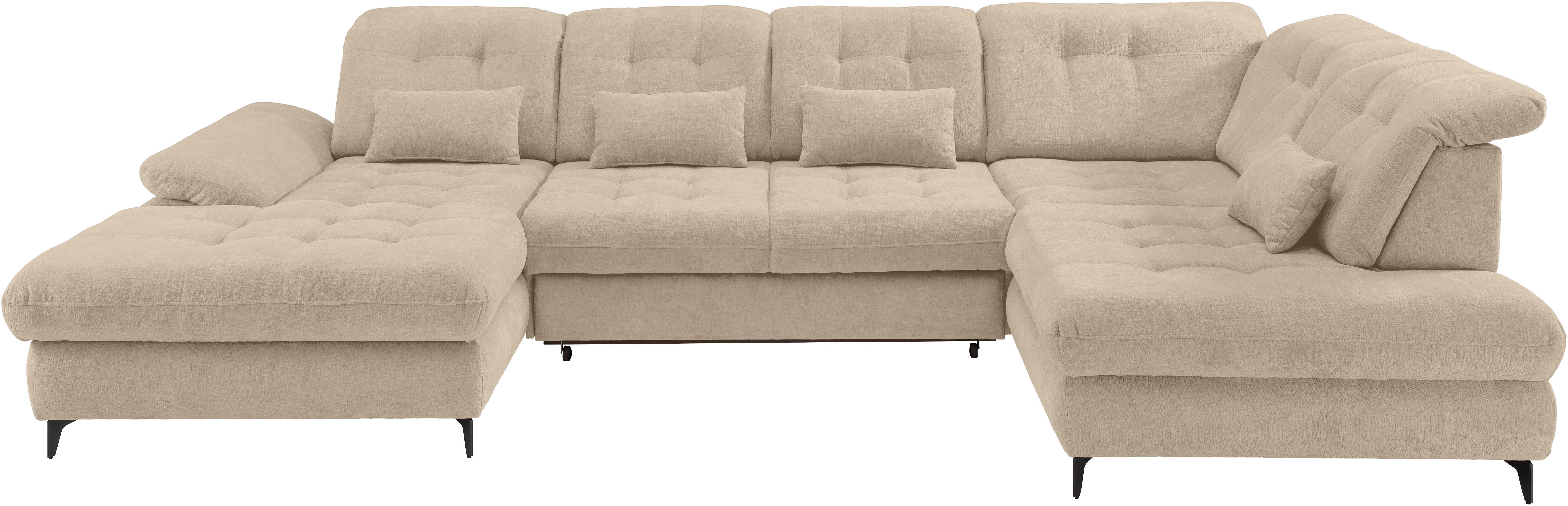 Home affaire Wohnlandschaft Delphino, 3 Teile