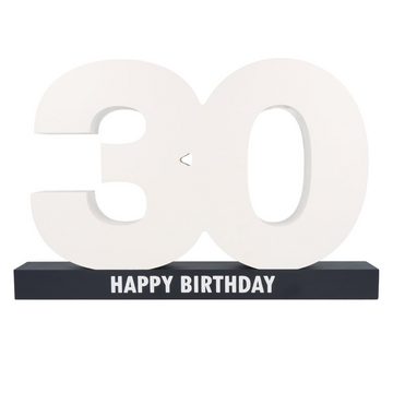 Spruchreif® Dekofigur XL Gästebuch Geburtstag · Gästebuch Happy Birthday · 37 x 24 x 4 cm · 18. Geburtstagsgeschenk· Geschenkidee 18 Geburtstag · 30 Geburtstag · 40 Geburtstag · 50 Geburtstag · 60 Geburtstag
