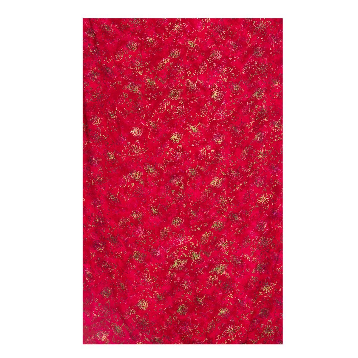 Pareo für den red hochwertiger Strand Cover-up Halstuch Bikini flower Strandkleid B504 Sarong Viskose Schultertuch Rottöne Tuch aus Wachsbatik Strandtuch, PANASIAM