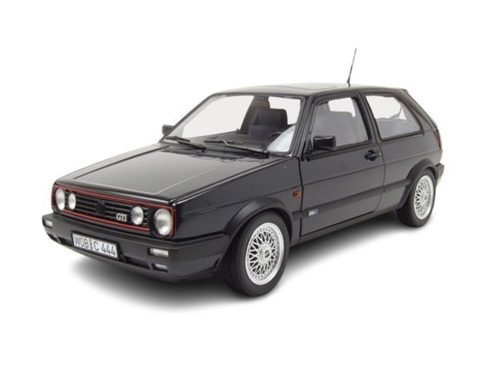 Norev Modellauto VW Golf 2 GTI Edition Blue 1991 dunkelblau metallic, Maßstab 1:18