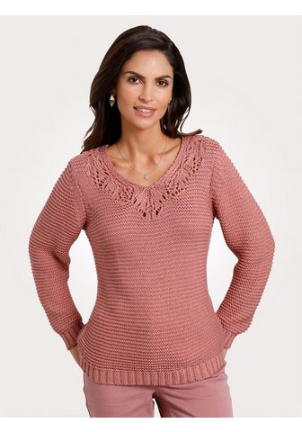 MONA Пуловер с декоративный Ajourstrick
