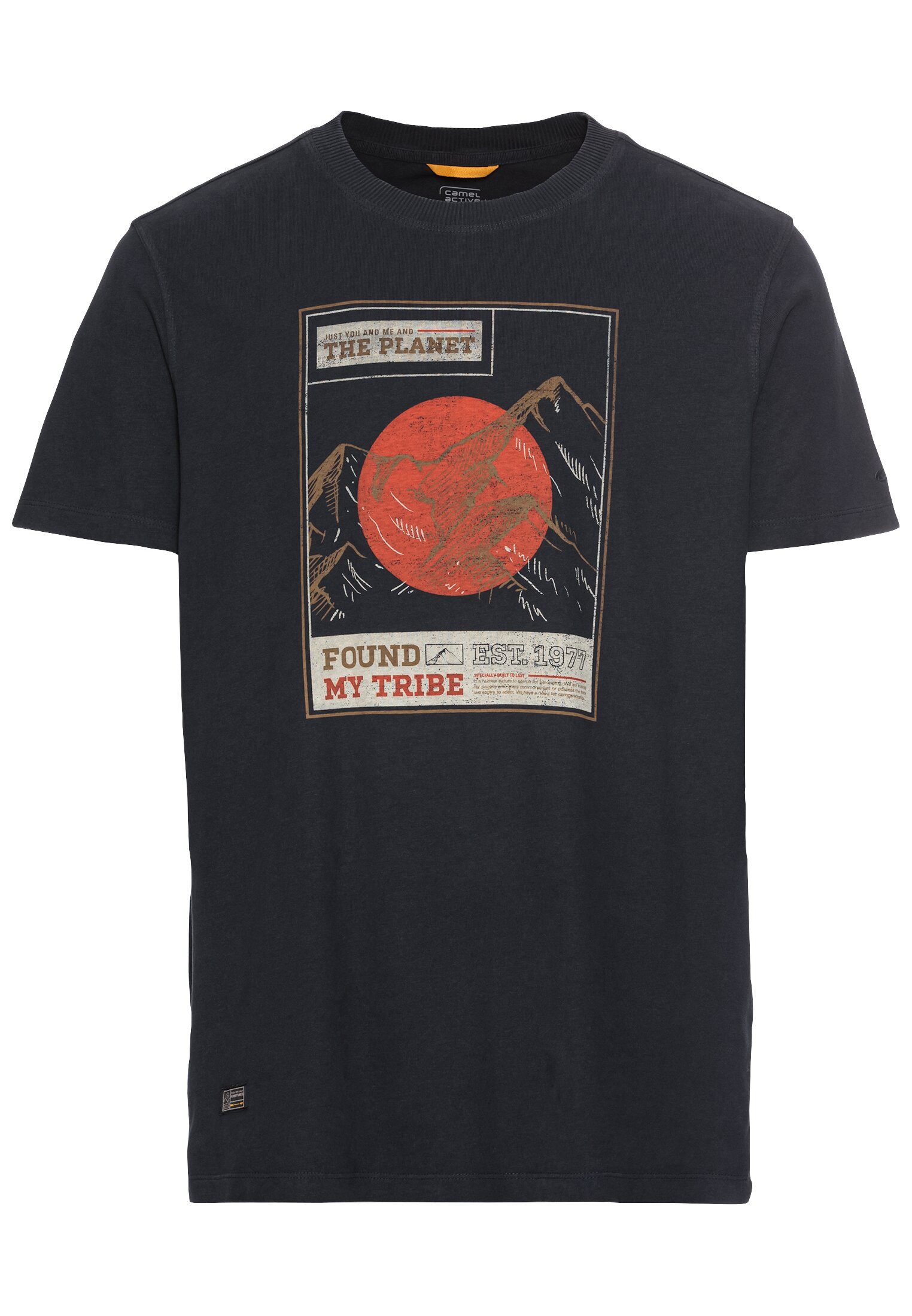 camel active Print-Shirt mit Frontprint günstig online kaufen