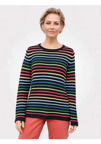 MONA Пуловер с красочный Ringeldessin