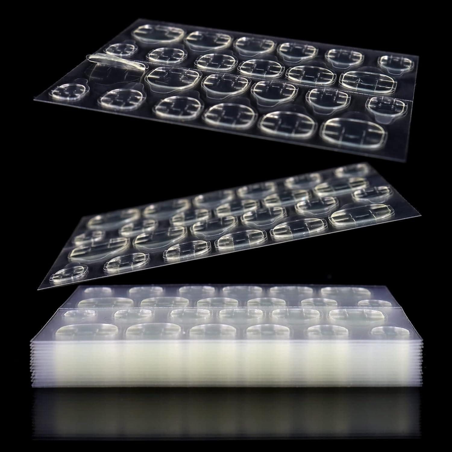 LuxusKollektion Nageldesign Zubehör Klebelaschen Nagelaufkleber Nagelkleber Maniküre 288 Stück 12 Blatt