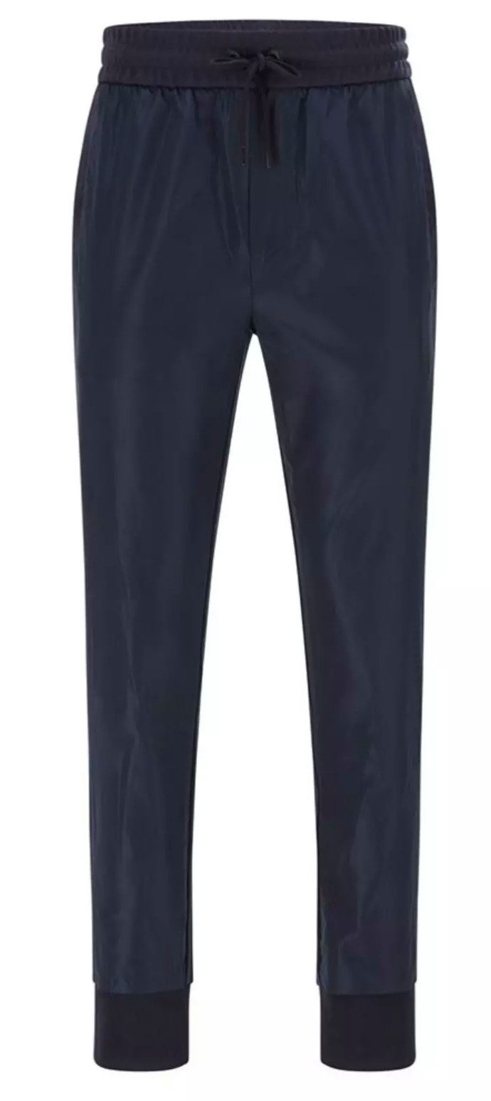 BOSS Loungepants Lamont 55 Performance Wasserabweisend Jogginghose Wasserabweisendes Material für Schutz bei nassem Wetter