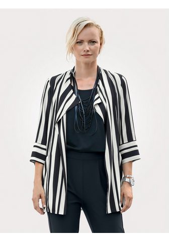 MONA Blusenlongjacke с Streifendessin